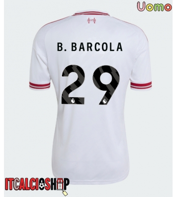 Liverpool Bradley Barcola #29 Seconda Maglia 2026-27 Manica Corta